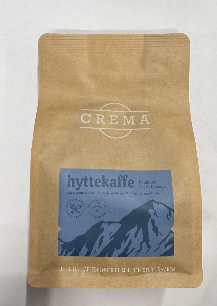 Bilde av Crema Kaffebrenneri Hyttekaffe 250g 